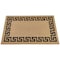 First Concept 18 in. W X 30 in. L Black/Brown Greek Key Border Coir Door Mat FC-72023 - alternate 3
